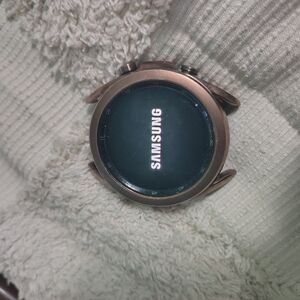 Samsung rose gold Smartwatch